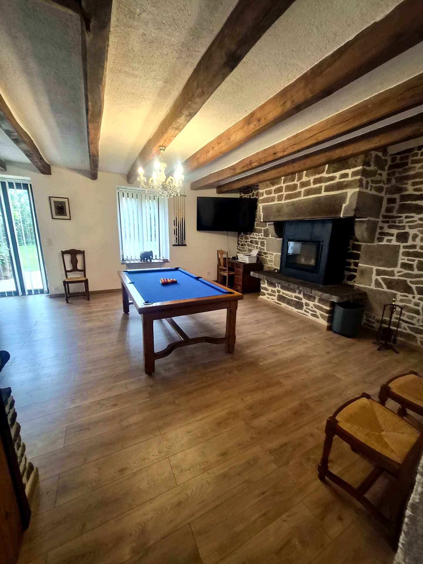 Billiards room