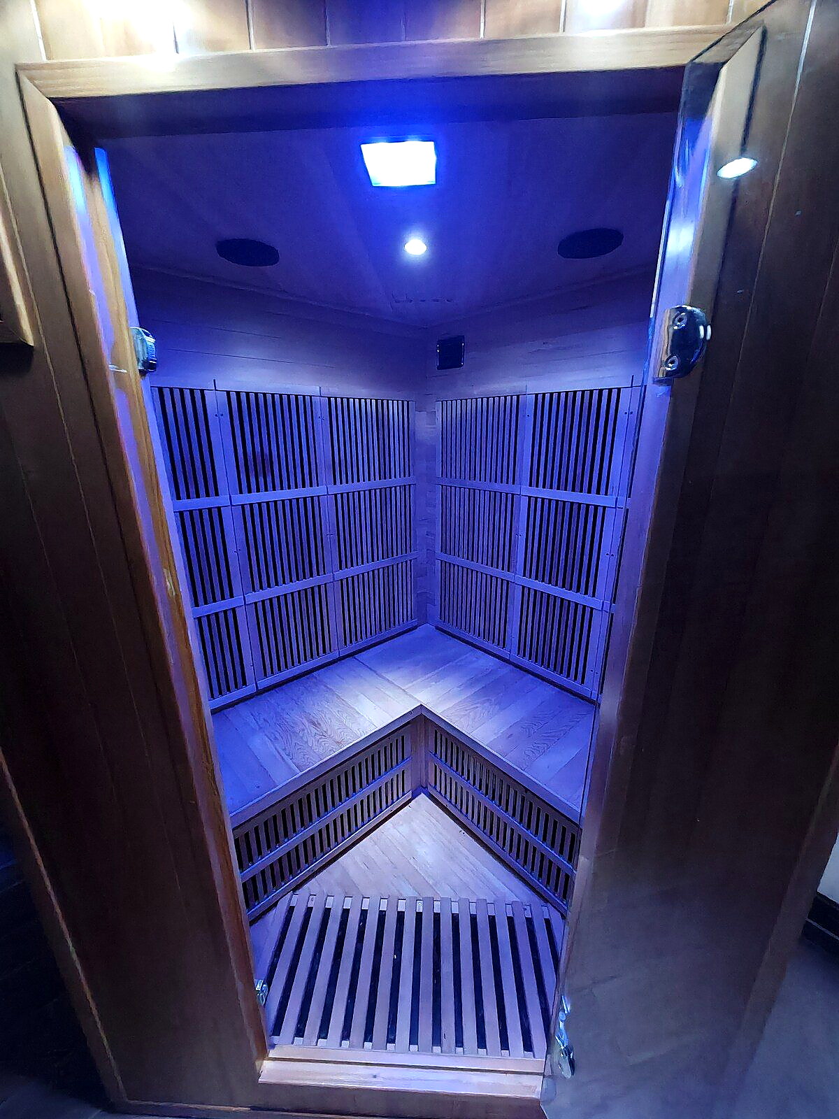 Sauna interior
